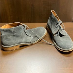 John Varvatos suede boots